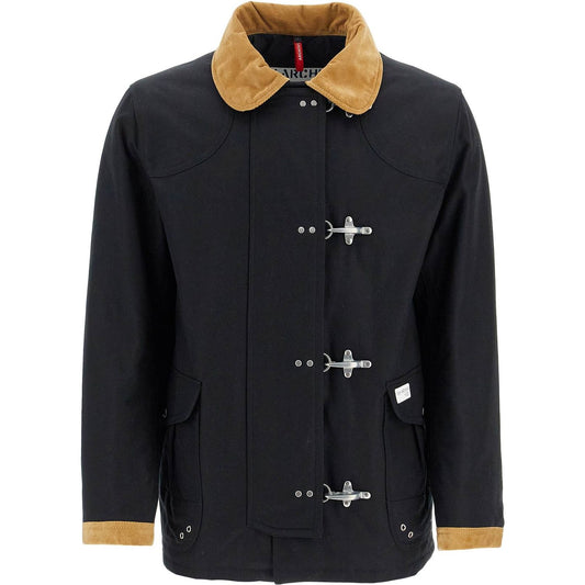 FAY ARCHIVE "4-hook canvas jacket with classic Vests FAY ARCHIVE