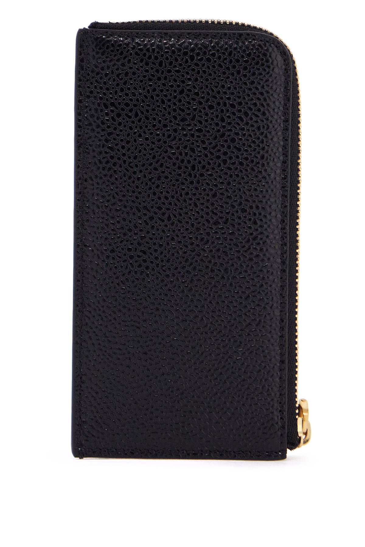 Thom Browne pebble grain leather cardholder