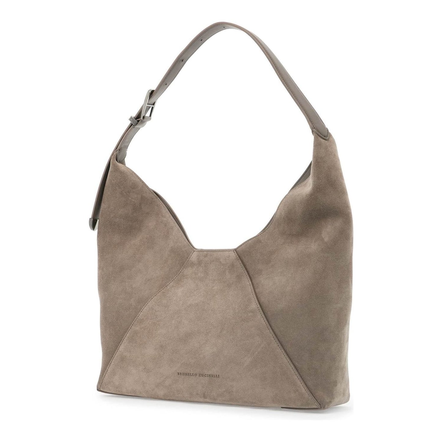 Brunello Cucinelli bc duo suede leather hobo bag with Handbag Brunello Cucinelli