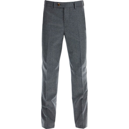 Brunello Cucinelli italian fit flannel trousers for a Trousers Brunello Cucinelli