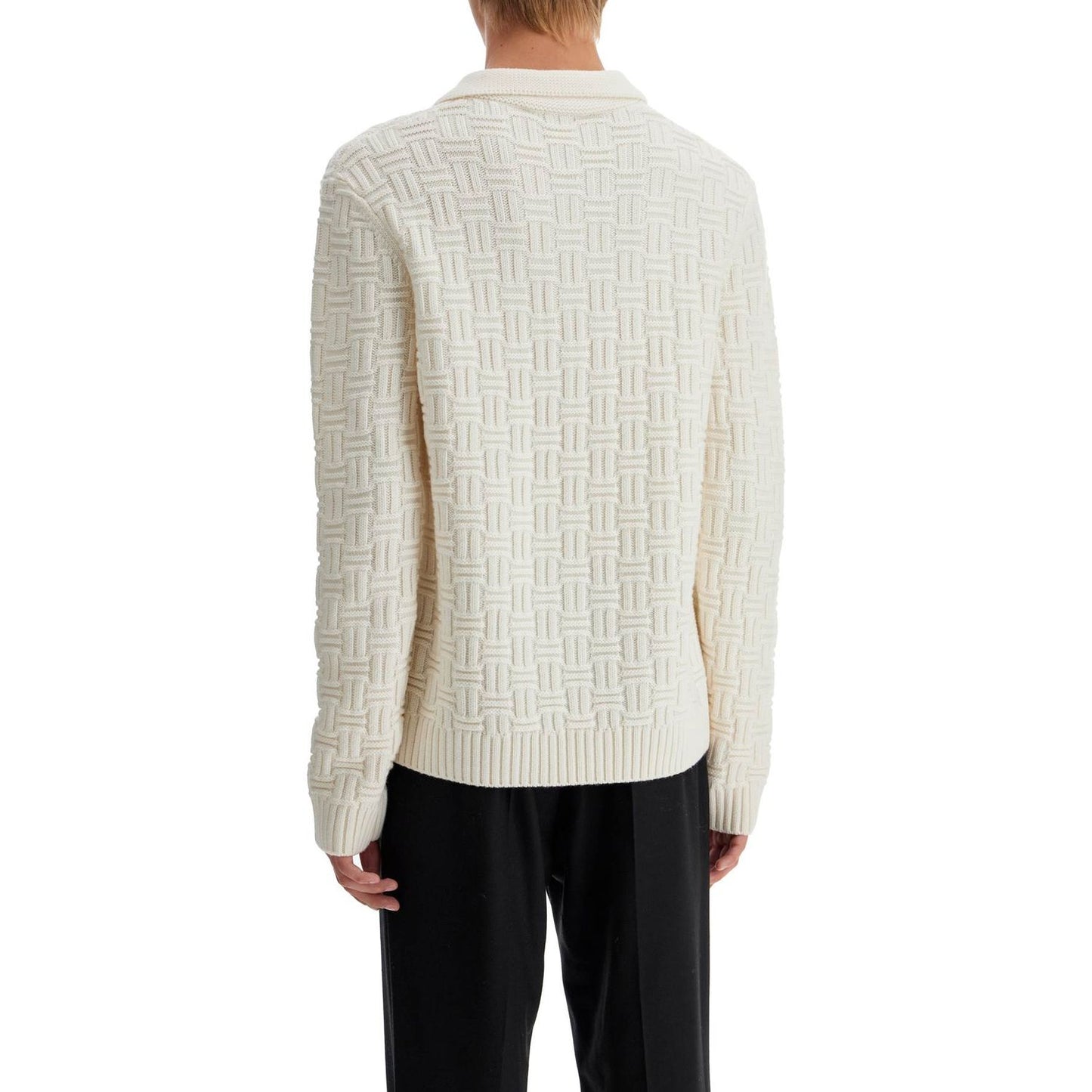 Casablanca woolen polo-style pullover Knitwear Casablanca