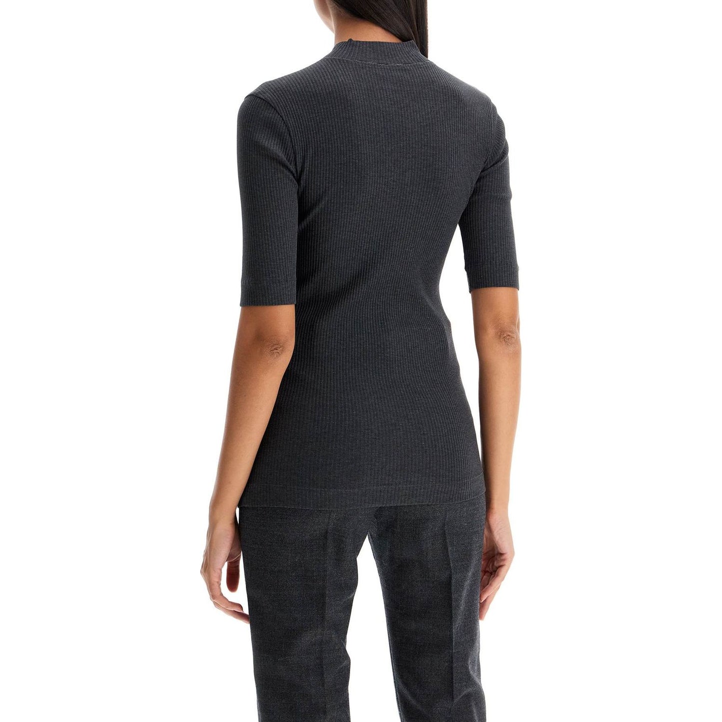 Brunello Cucinelli ribbed jersey t-shirt for a Topwear Brunello Cucinelli