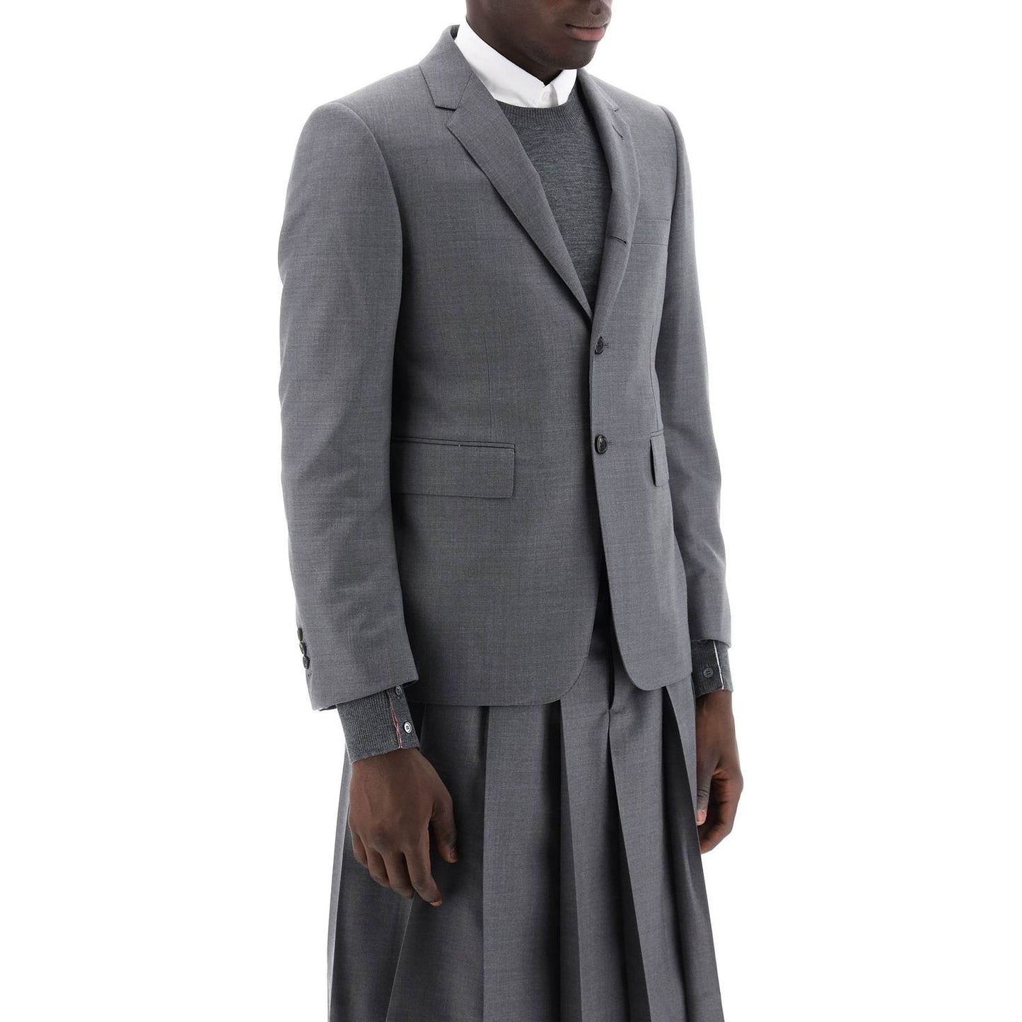 Thom Browne classic wool coat jacket Jackets Thom Browne