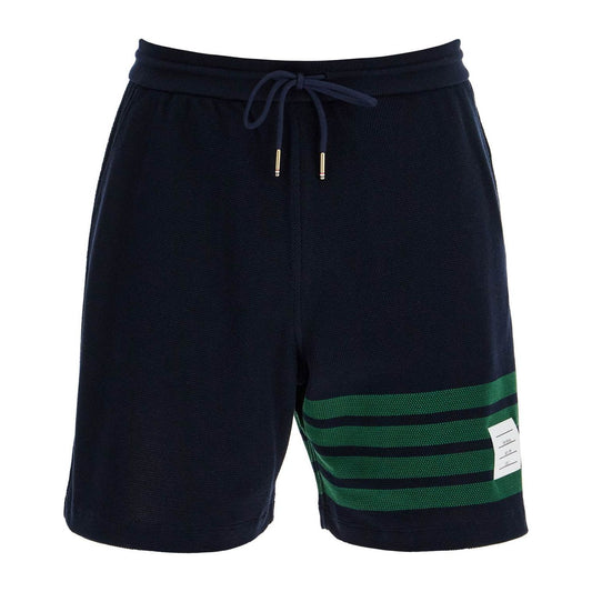 Thom Browne 4-bar cotton bermuda shorts Short trousers Thom Browne