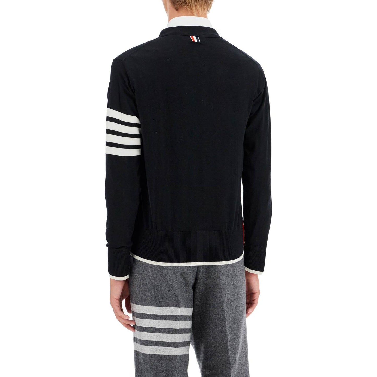 Thom Browne virgin wool cardigan for women Knitwear Thom Browne