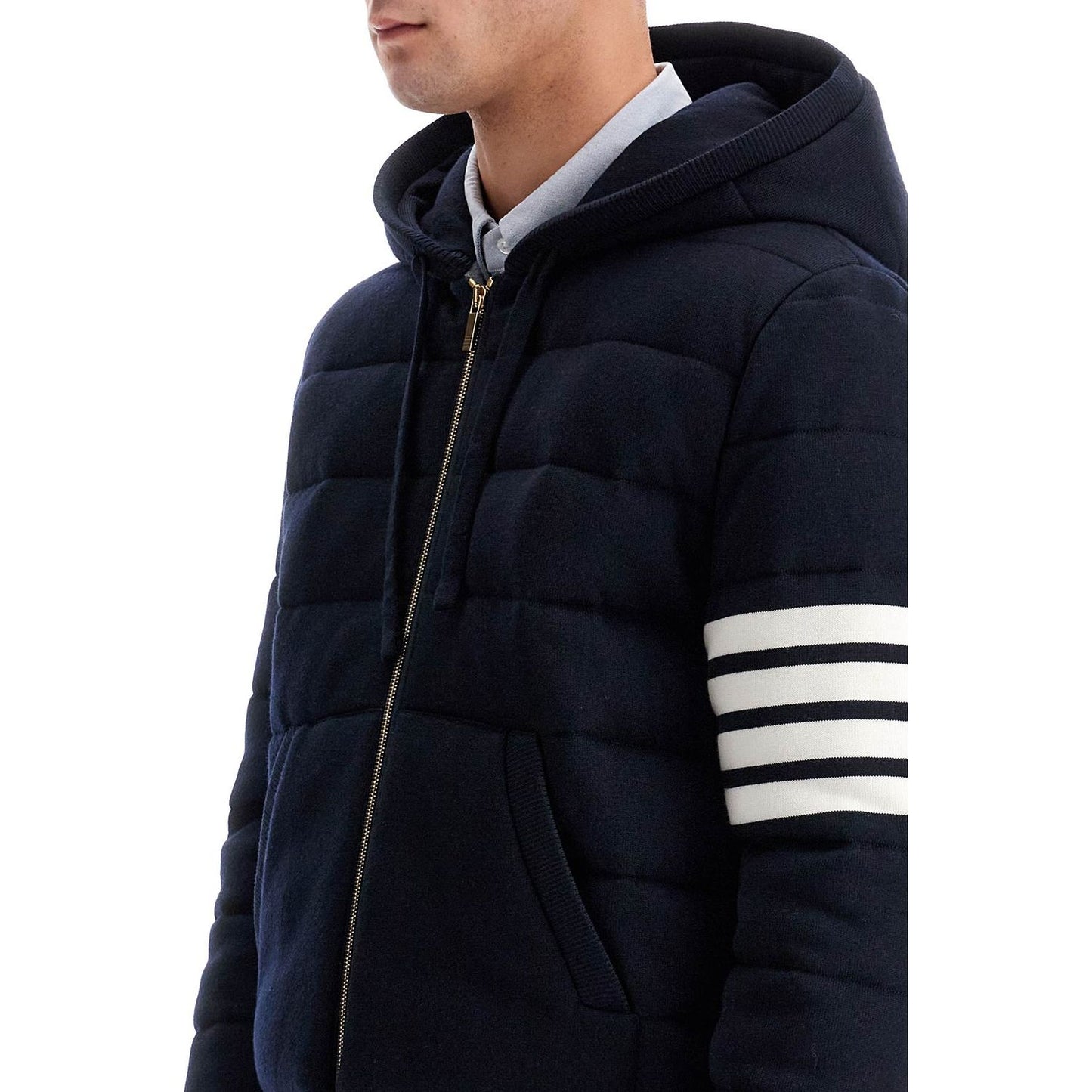 Thom Browne short wool padded jacket Vests Thom Browne