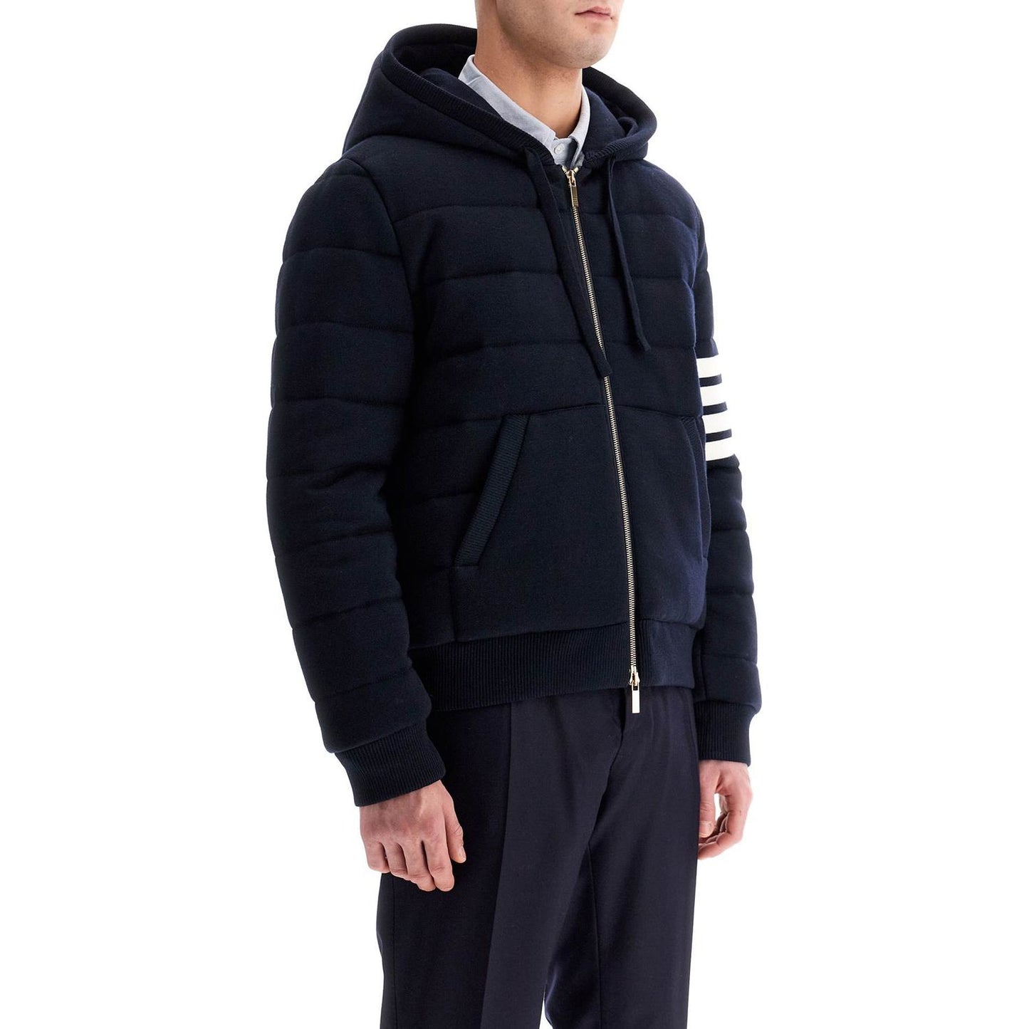 Thom Browne short wool padded jacket Vests Thom Browne