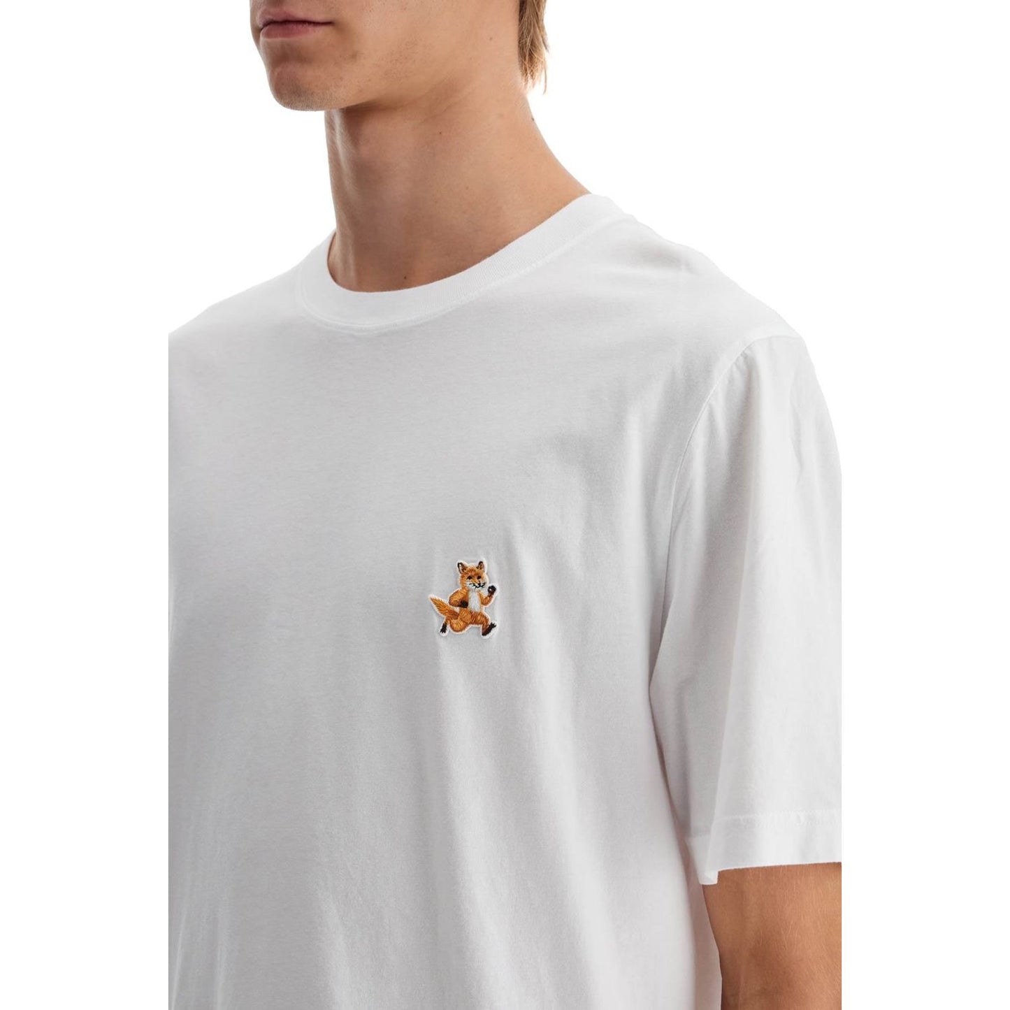 Maison Kitsune speedy fox patch t-shirt Topwear Maison Kitsune