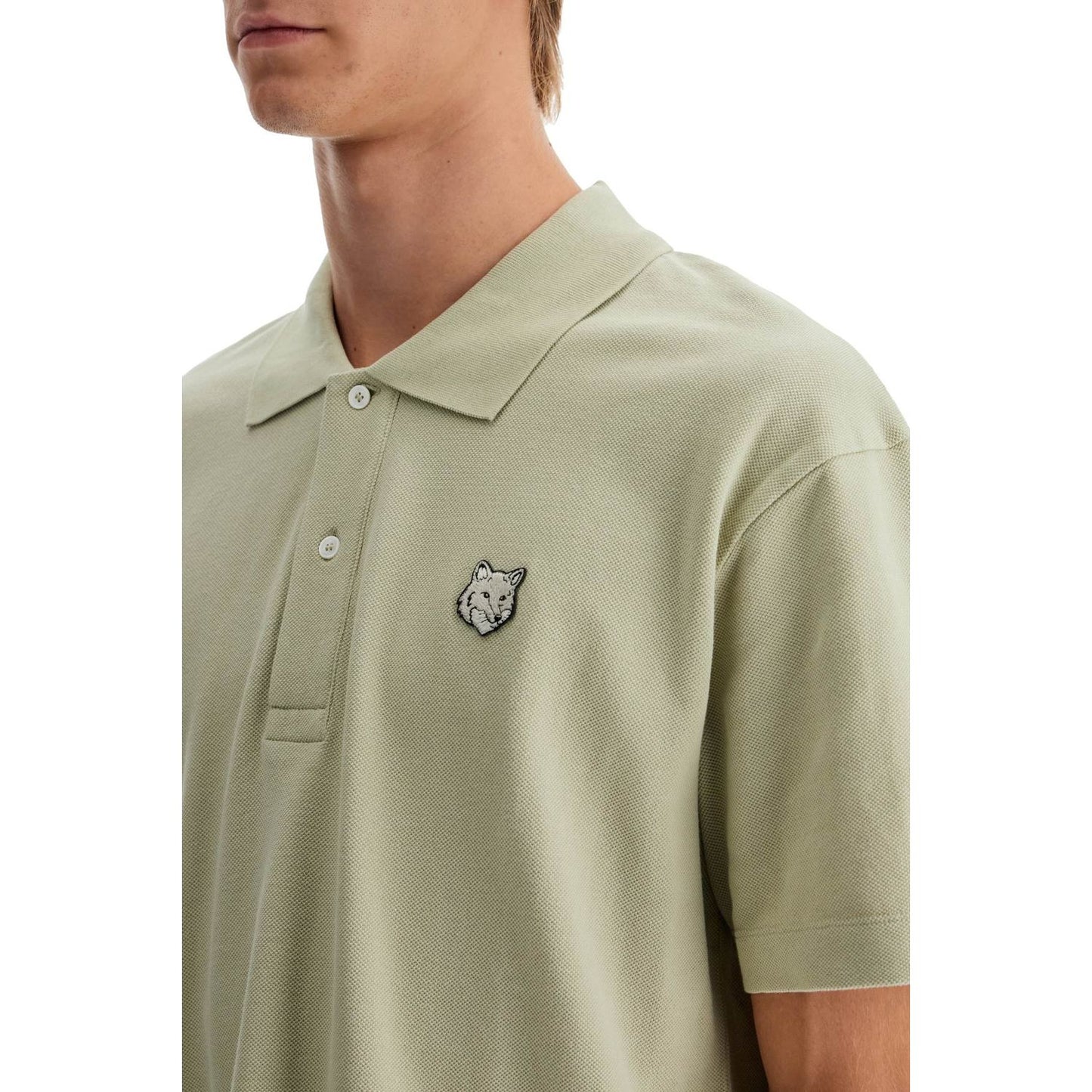 Maison Kitsune 'bold fox head comfort fit polo shirt Topwear Maison Kitsune