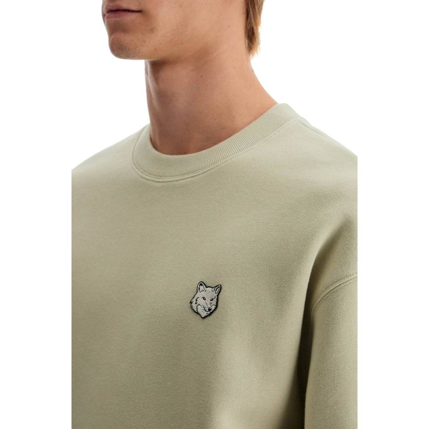 Maison Kitsune 'bold fox head crewneck sweat Topwear Maison Kitsune