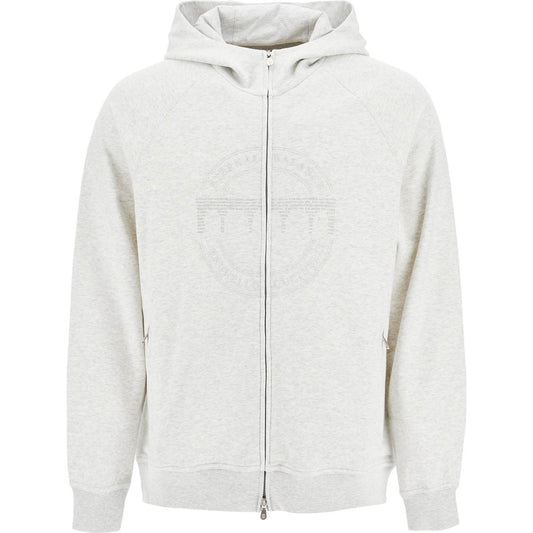 Brunello Cucinelli cotton techno hoodie with hood. Topwear Brunello Cucinelli