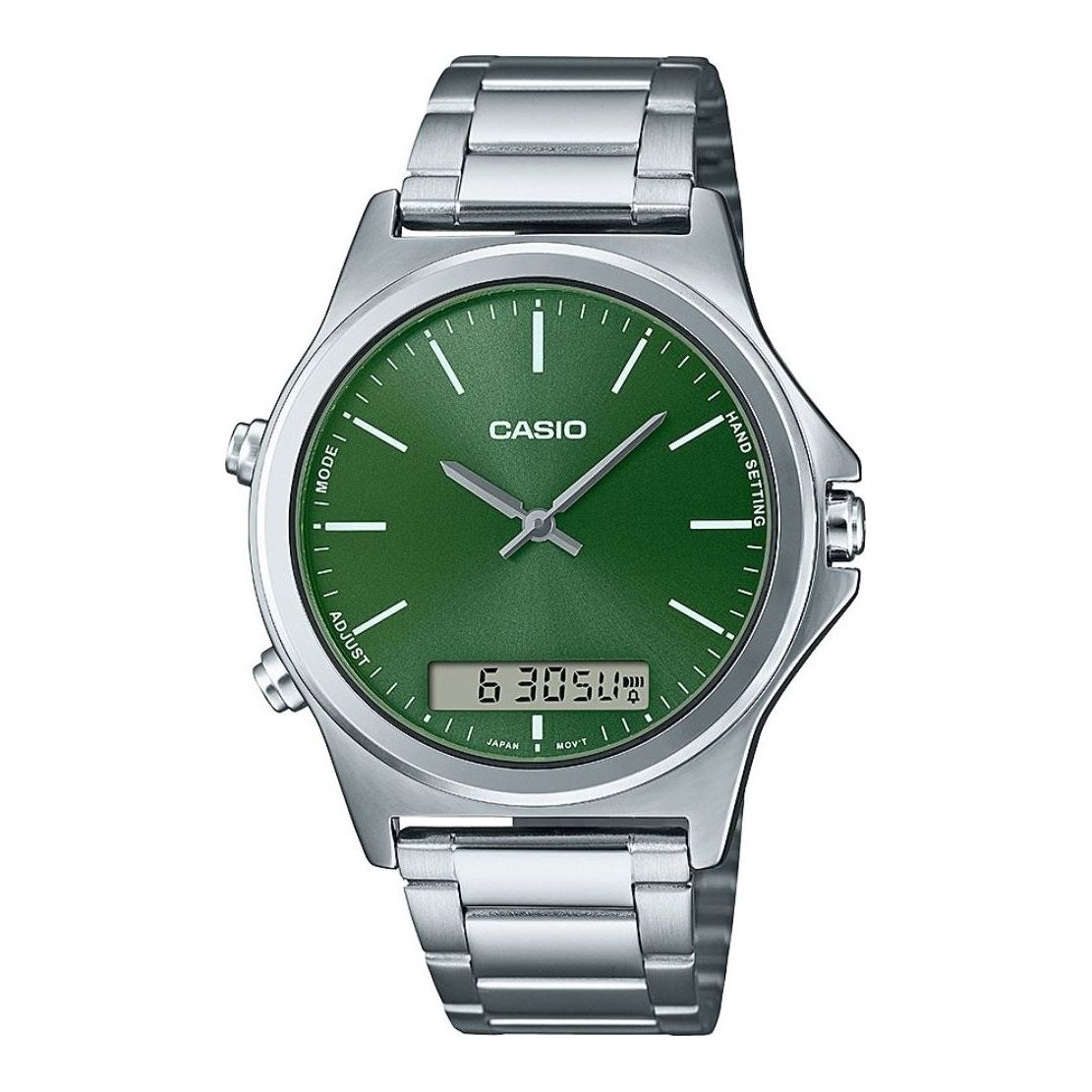 CASIO COLLECTION Mod. ANA-DIGIT ALARM Green WATCHES CASIO