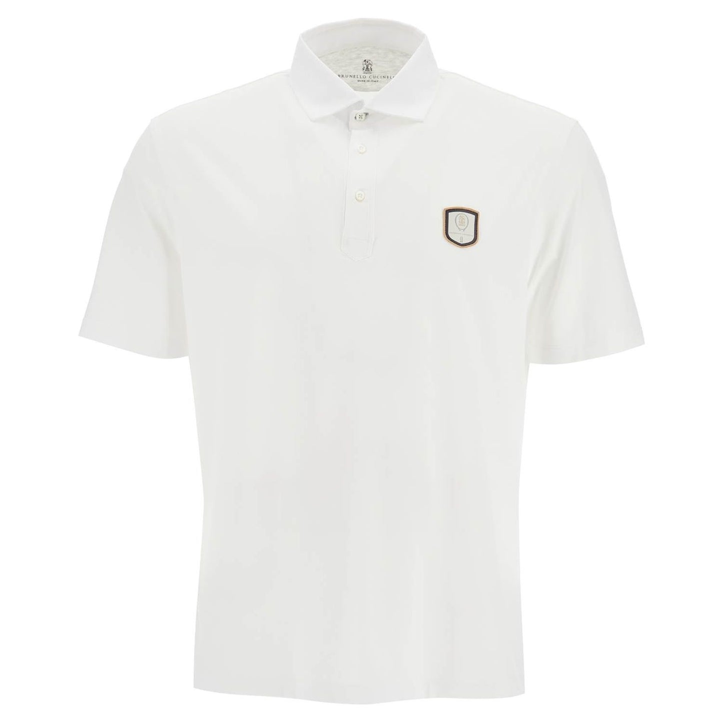 Brunello Cucinelli technical jersey polo shirt Topwear Brunello Cucinelli