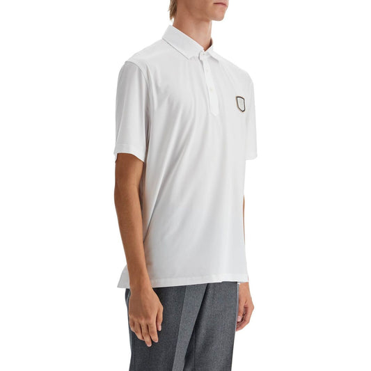 Brunello Cucinelli technical jersey polo shirt Topwear Brunello Cucinelli