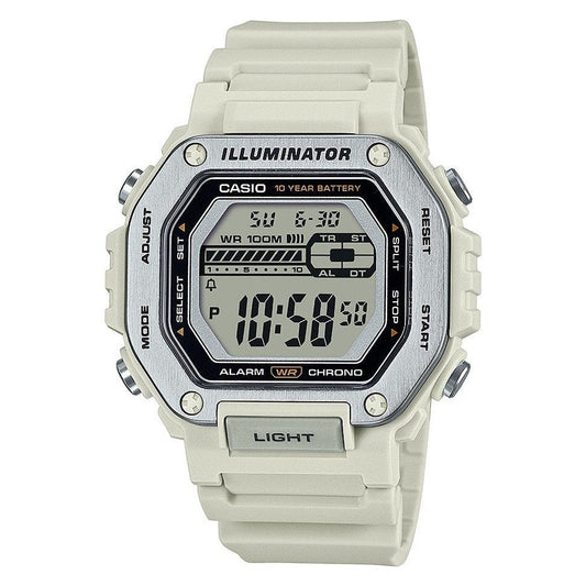 CASIO SPORT Mod. OVERSIZE WHITE- Illuminator 10 Year Battery WATCHES CASIO COLLECTION & VINTAGE