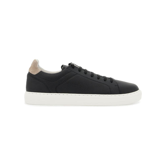 Brunello Cucinelli hammered leather sneakers Sneakers Brunello Cucinelli