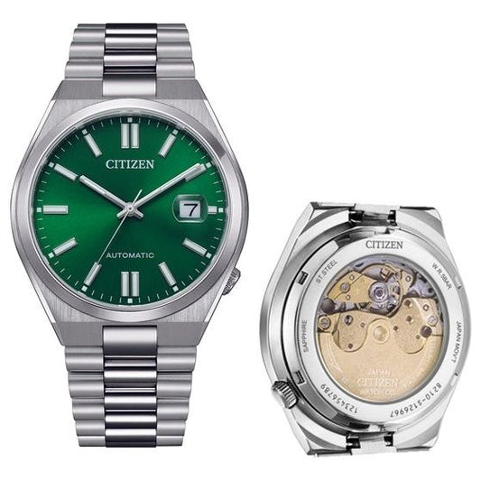 CITIZEN Mod. TSUYOSA Automatic - FOREST GREEN WATCHES CITIZEN