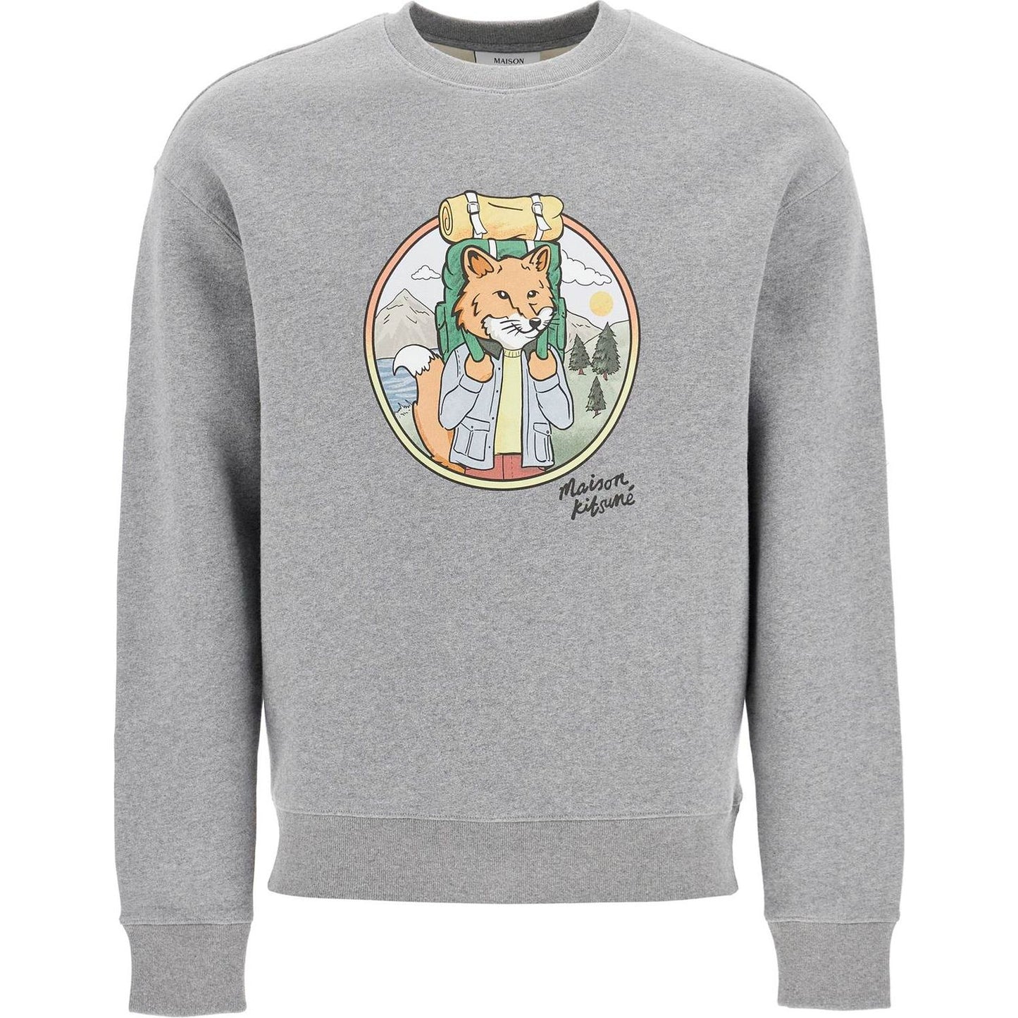 Maison Kitsune "rambling fox print sweat Topwear Maison Kitsune