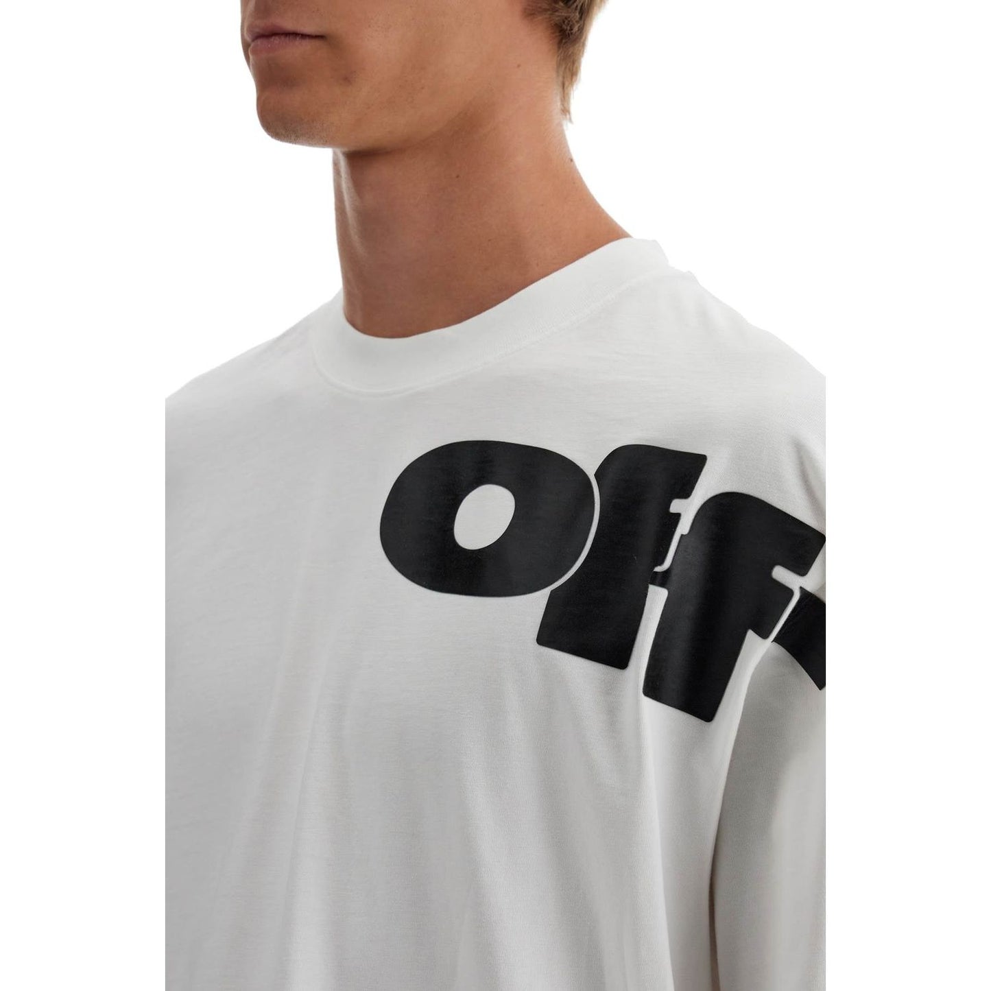 Off-White oversized cotton T-shirt Topwear Off-White