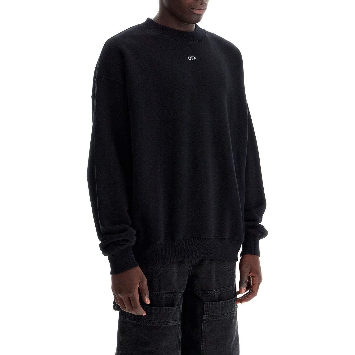 Off-White "off printed crewneck sweatshirt