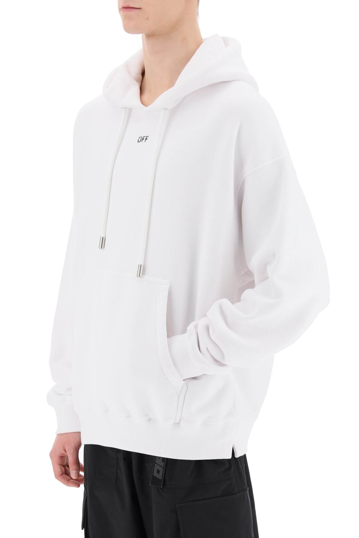 Off-White skate hoodie with off logo Topwear Off-White