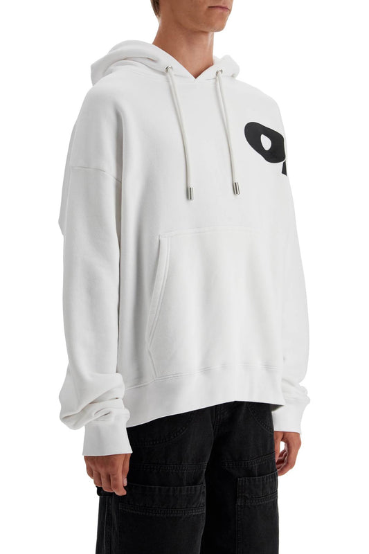 Off-White hooded sweatshirt in French terry cotton Topwear Off White