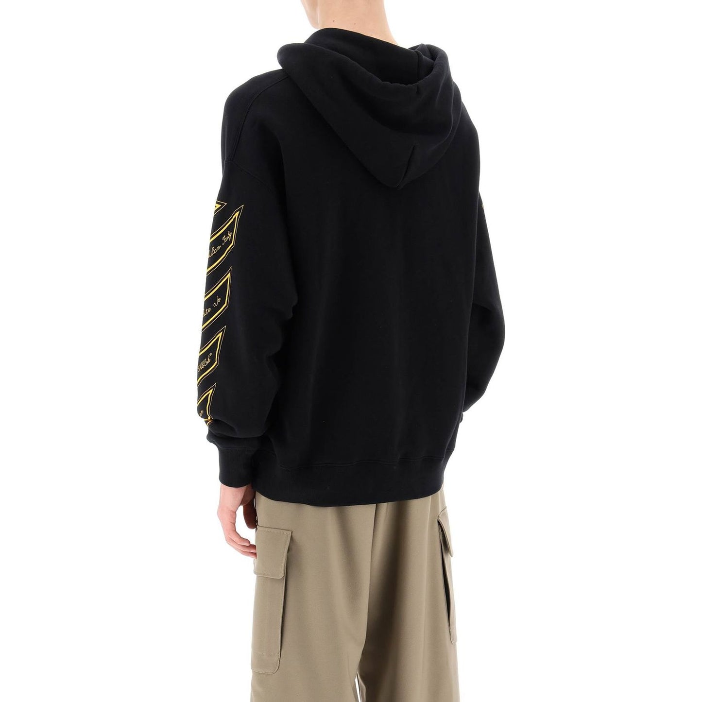 Off-White skated hoodie with ow 23 logo Topwear Off-White