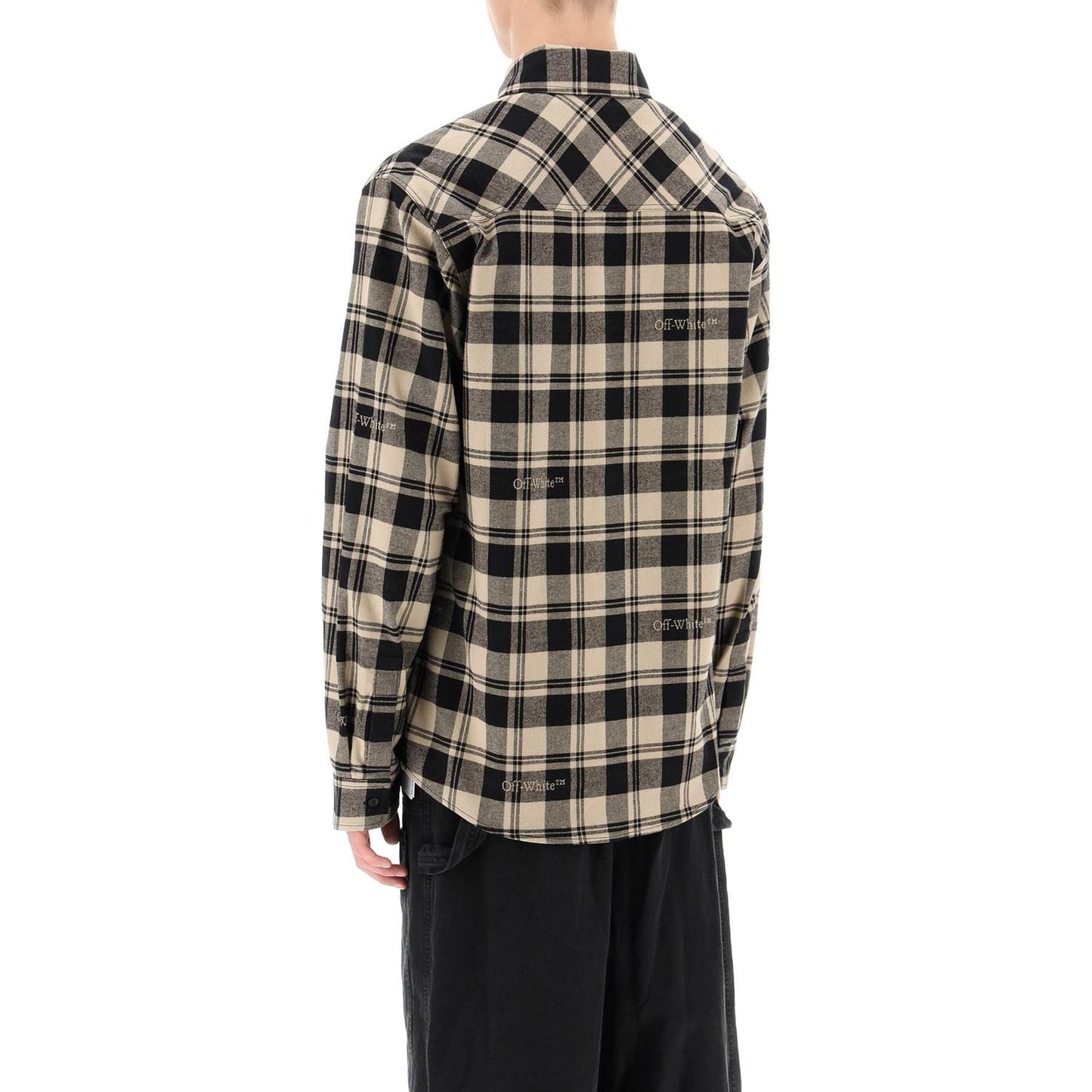 Off-White check flannel shirt Shirts Off-White