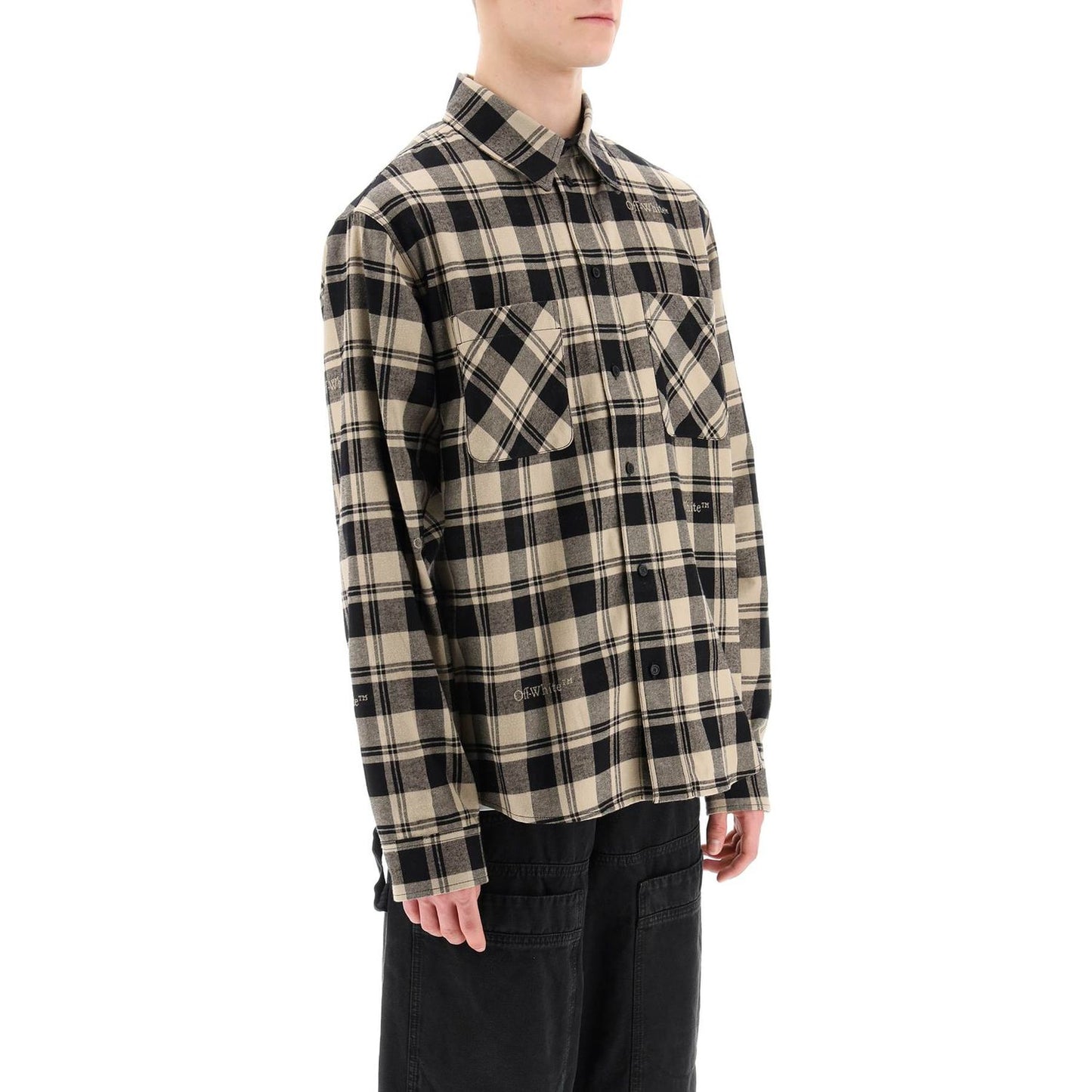 Off-White check flannel shirt Shirts Off-White