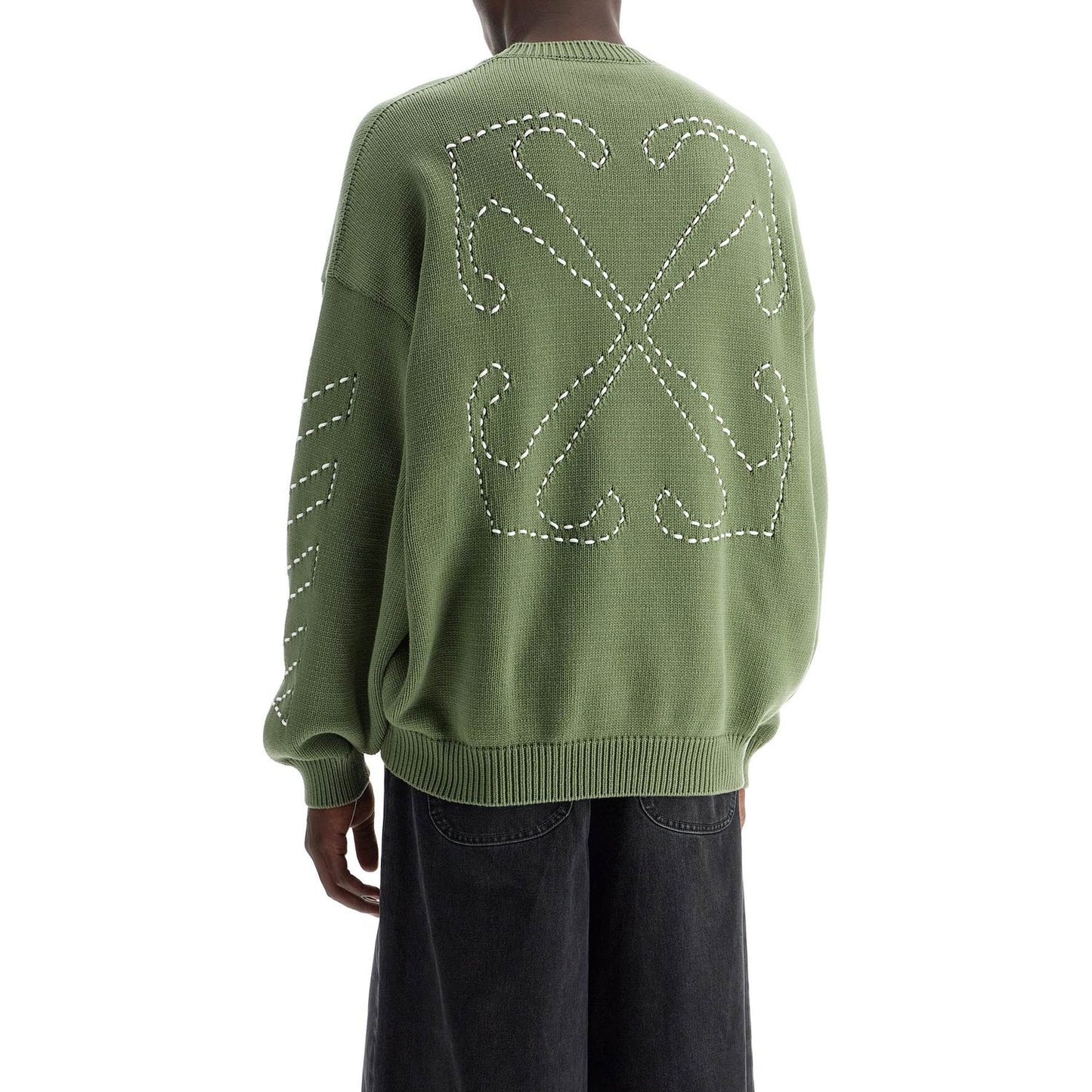 Off-White cotton pullover Knitwear Off-White