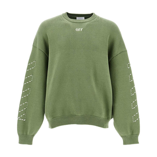 Off-White cotton pullover Knitwear Off-White