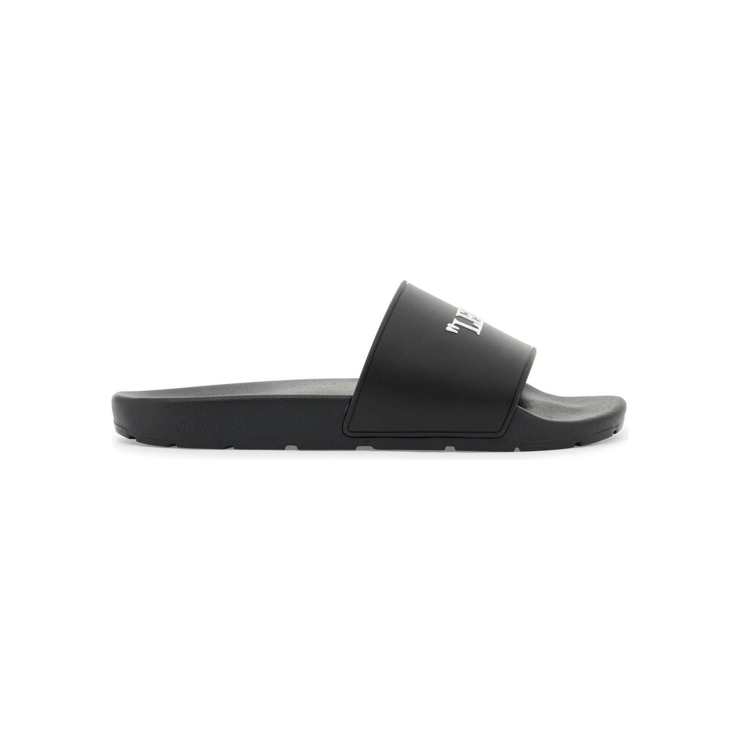 Off-White rubber slides for left and right Sandals Off-White