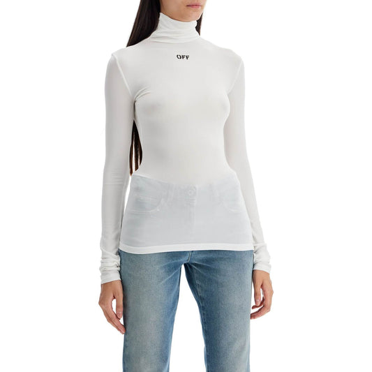 Off-White second skin long sleeve turtleneck top