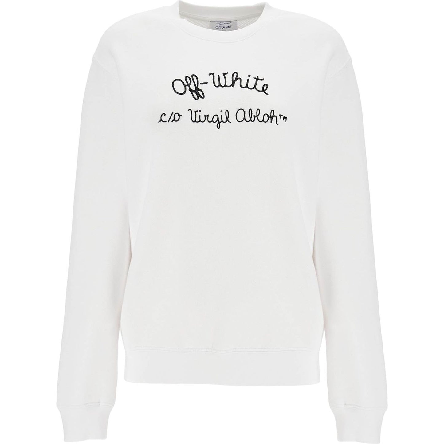 Off-White crewneck sweatshirt with Topwear Off-White