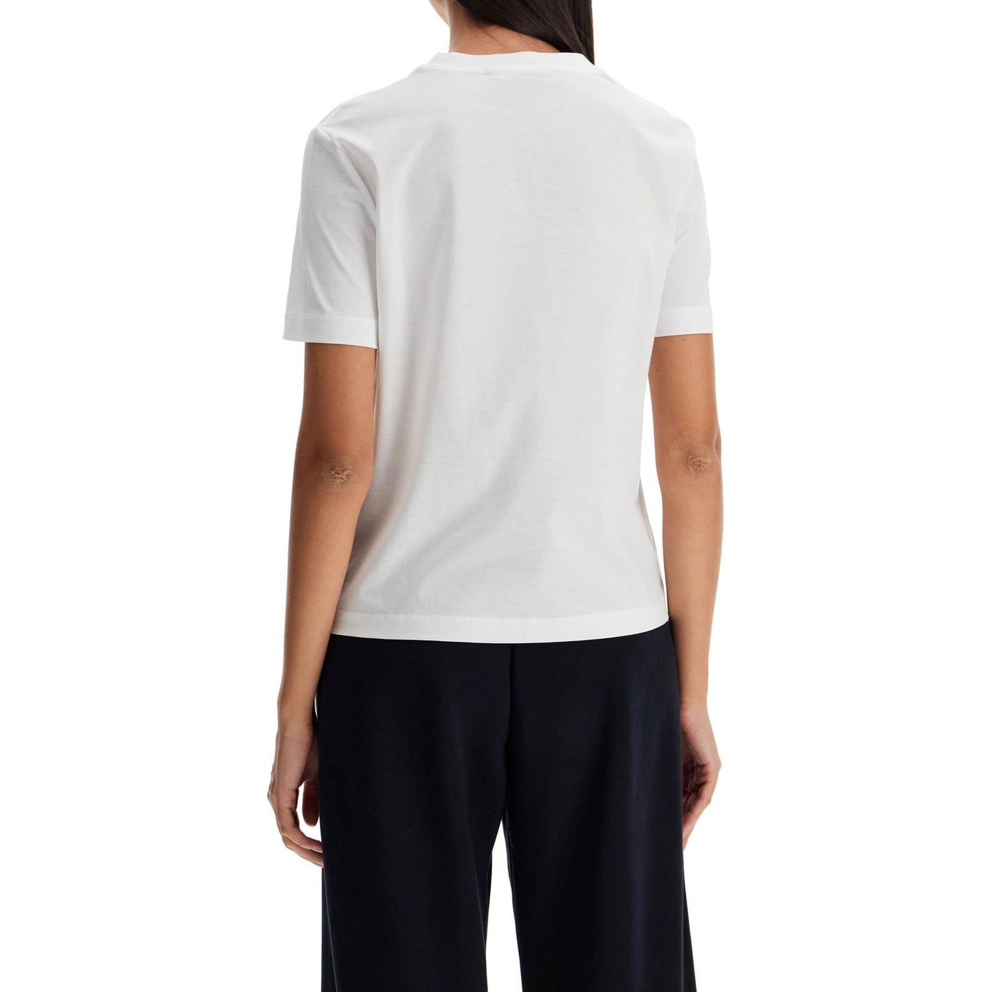 Max Mara Leisure t-shirt with printed logo Topwear Max Mara Leisure