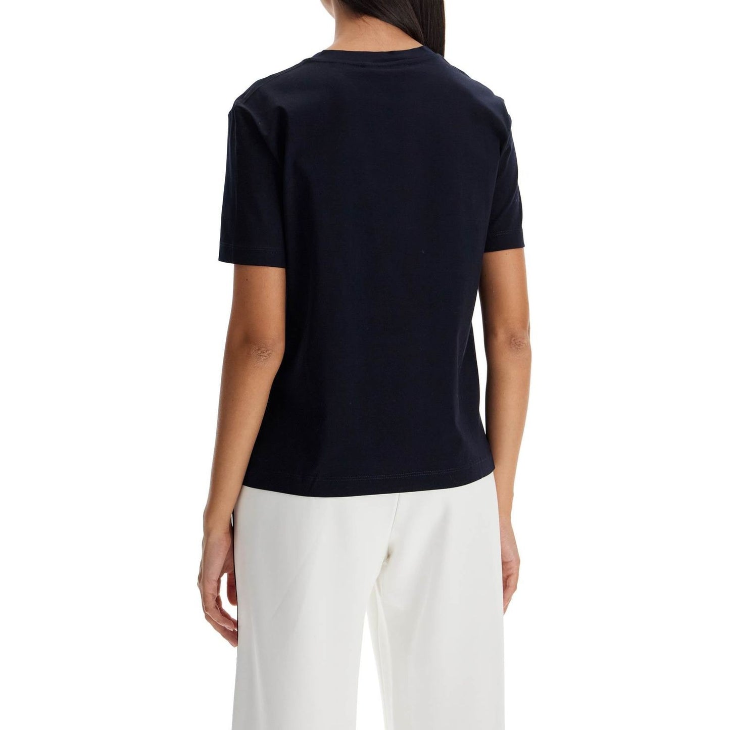 Max Mara Leisure t-shirt with printed logo Topwear Max Mara Leisure