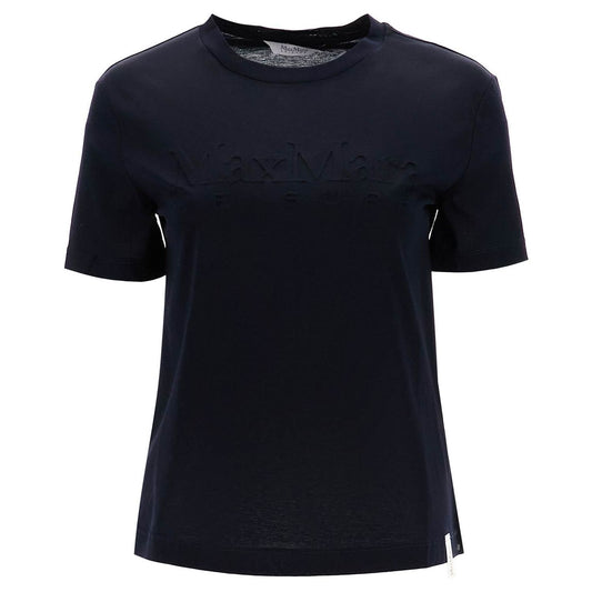 Max Mara Leisure t-shirt with printed logo Topwear Max Mara Leisure