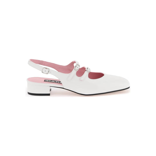 Carel patent leather pêche slingback mary jane Pumps Carel