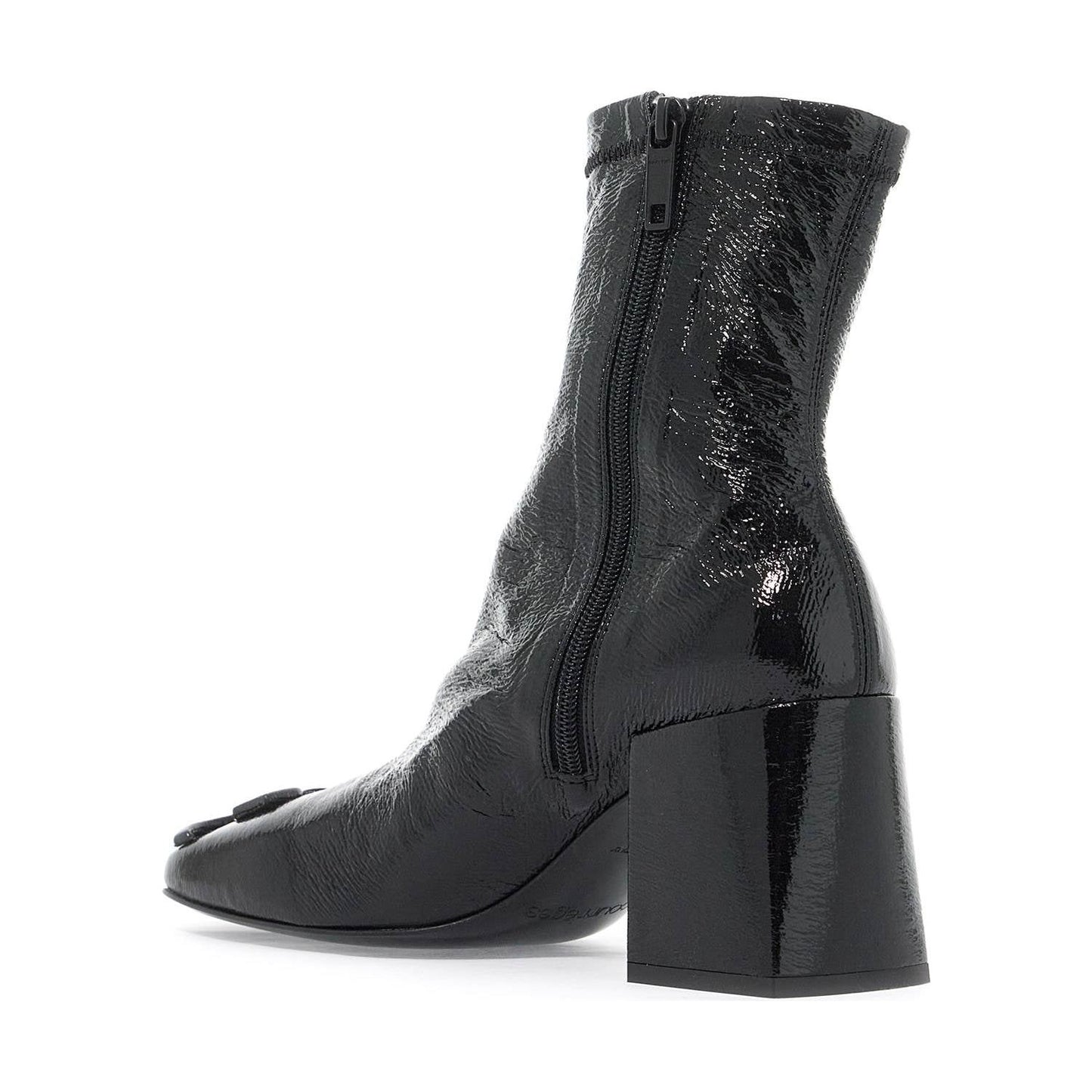 Courreges stretch vinyl ankle boots Boots Courreges