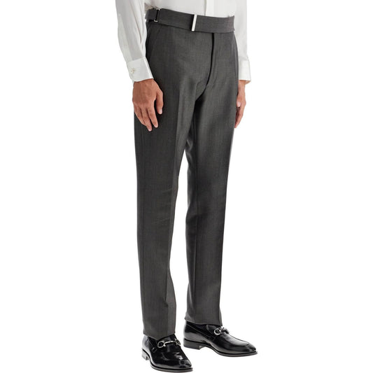 Tom Ford atticus wool and mohair mikado trousers Trousers Tom Ford