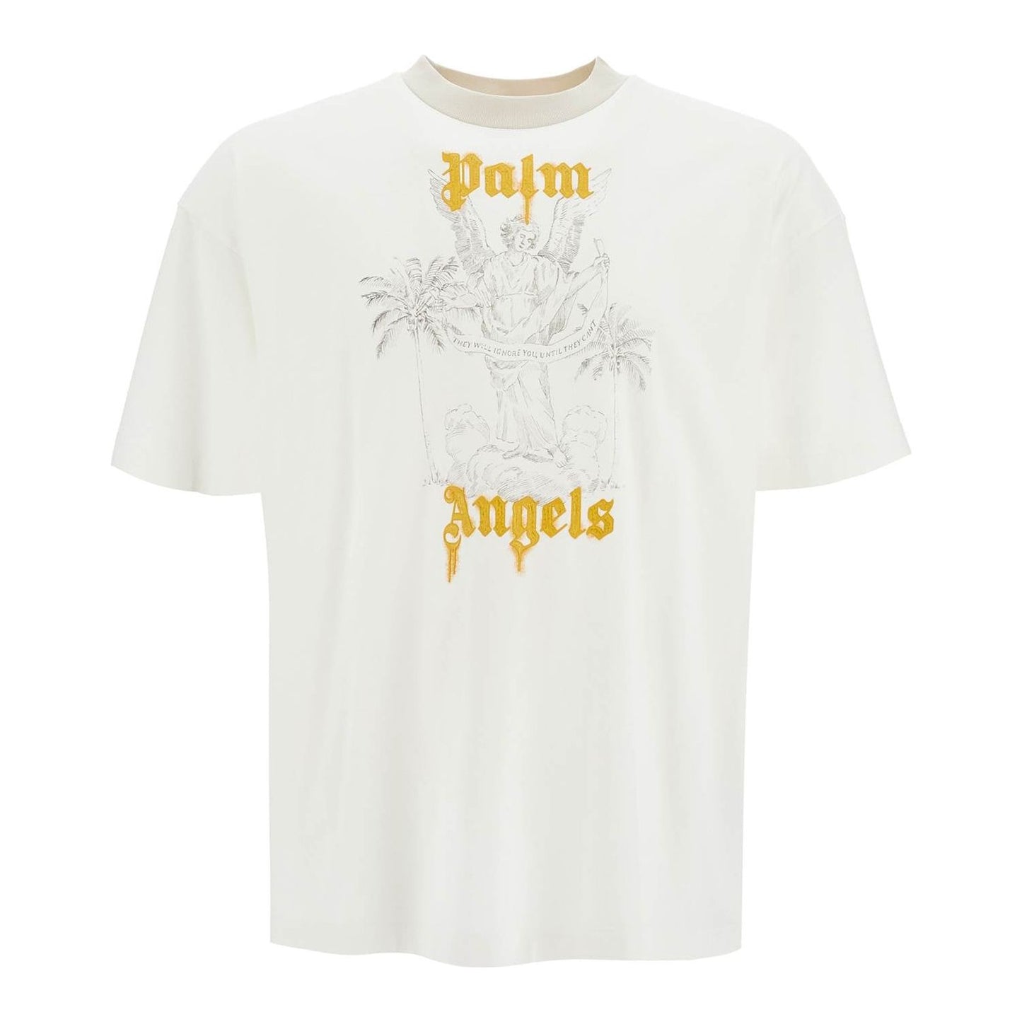 Palm Angels oversized pencil print Topwear Palm Angels