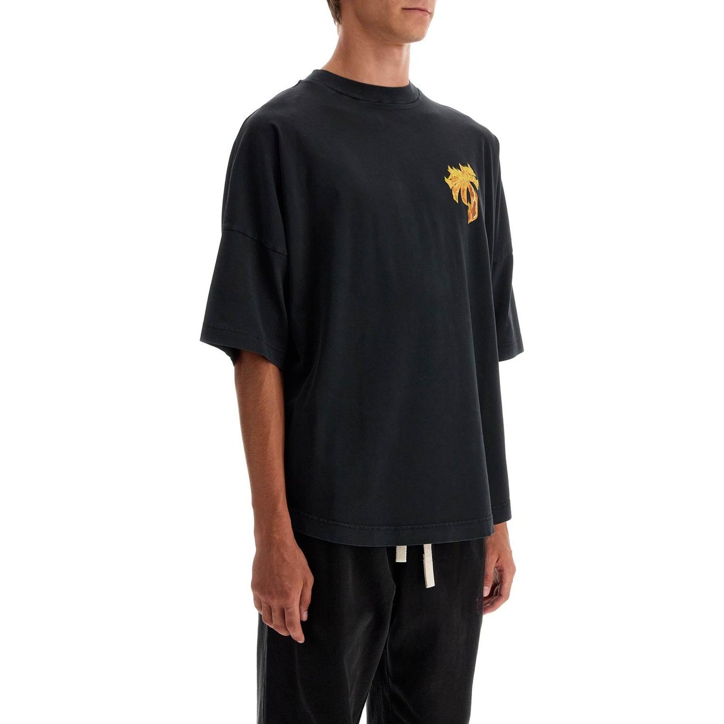 Palm Angels 'burning palm oversized t