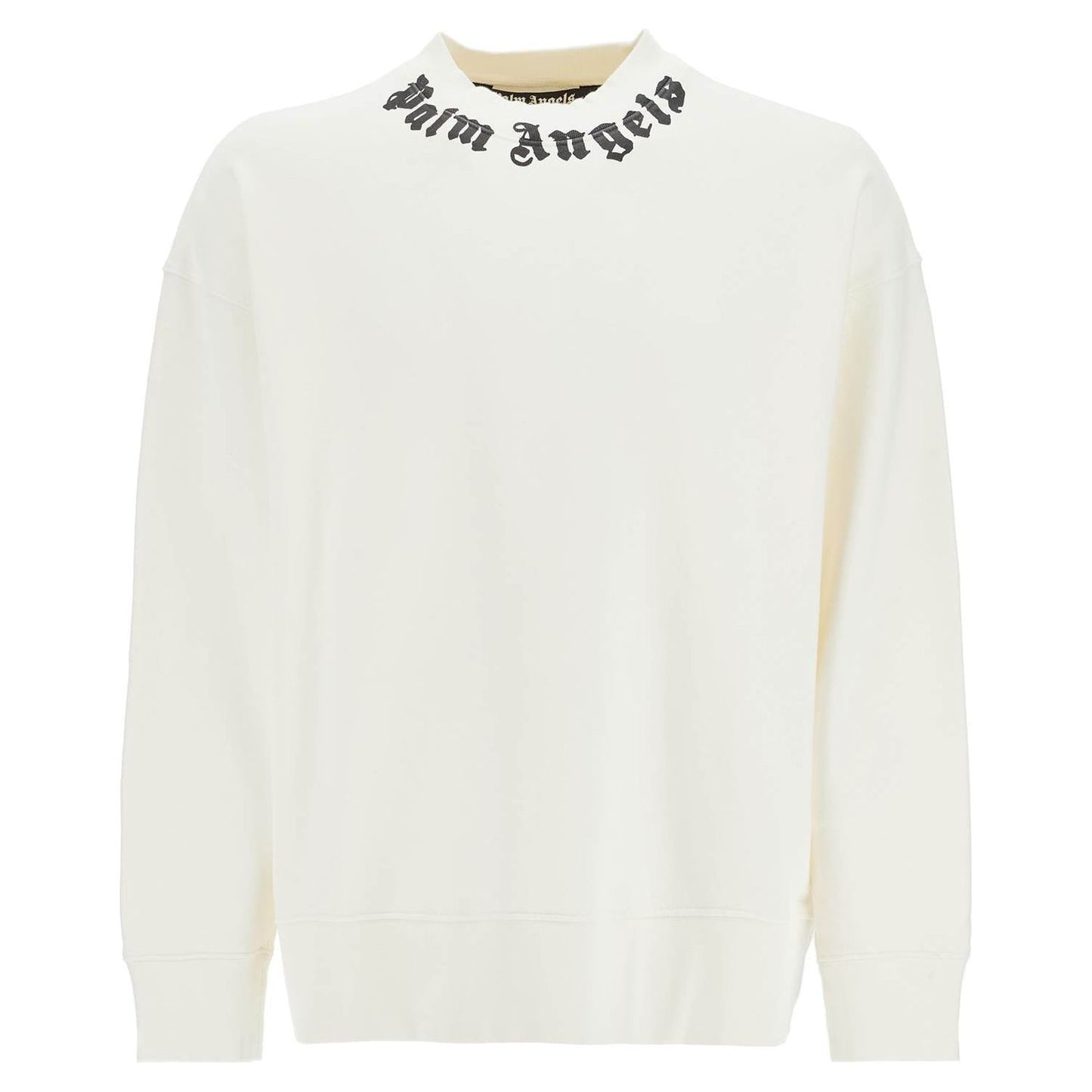 Palm Angels crewneck sweatshirt with logo Topwear Palm Angels