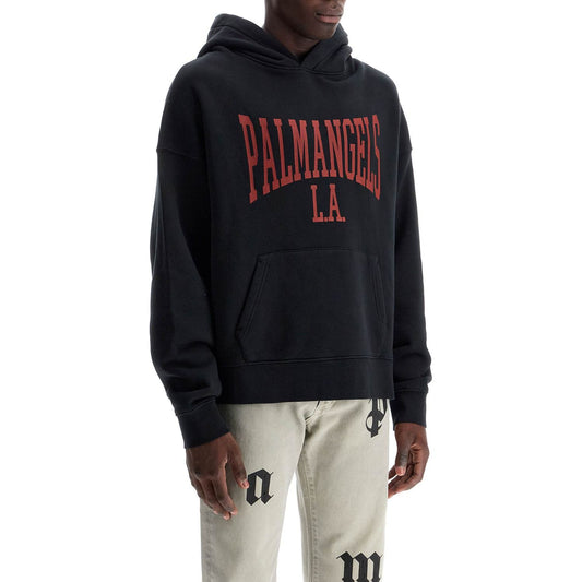 Palm Angels college hooded sweatshirt Topwear Palm Angels