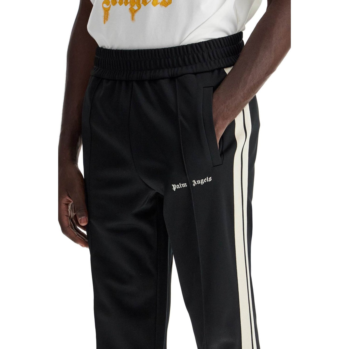 Palm Angels contrast band joggers with track in Trousers Palm Angels