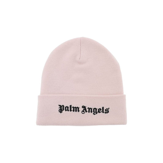 Palm Angels beanie with logo Scarves Hats & Gloves Palm Angels