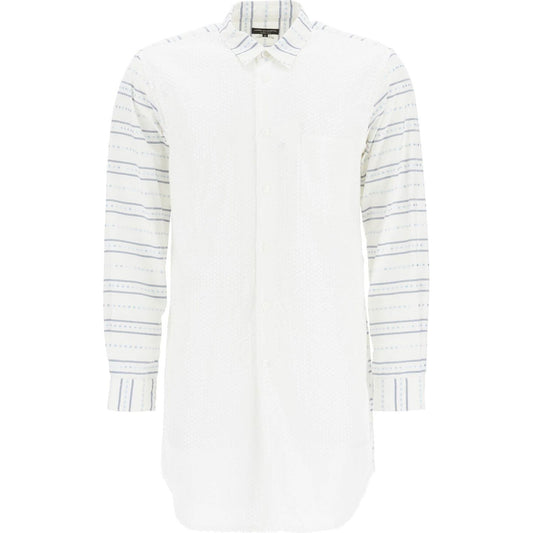 Comme Des Garcons Homme Plus maxi jacquard shirt with Shirts Comme Des Garcons Homme Plus