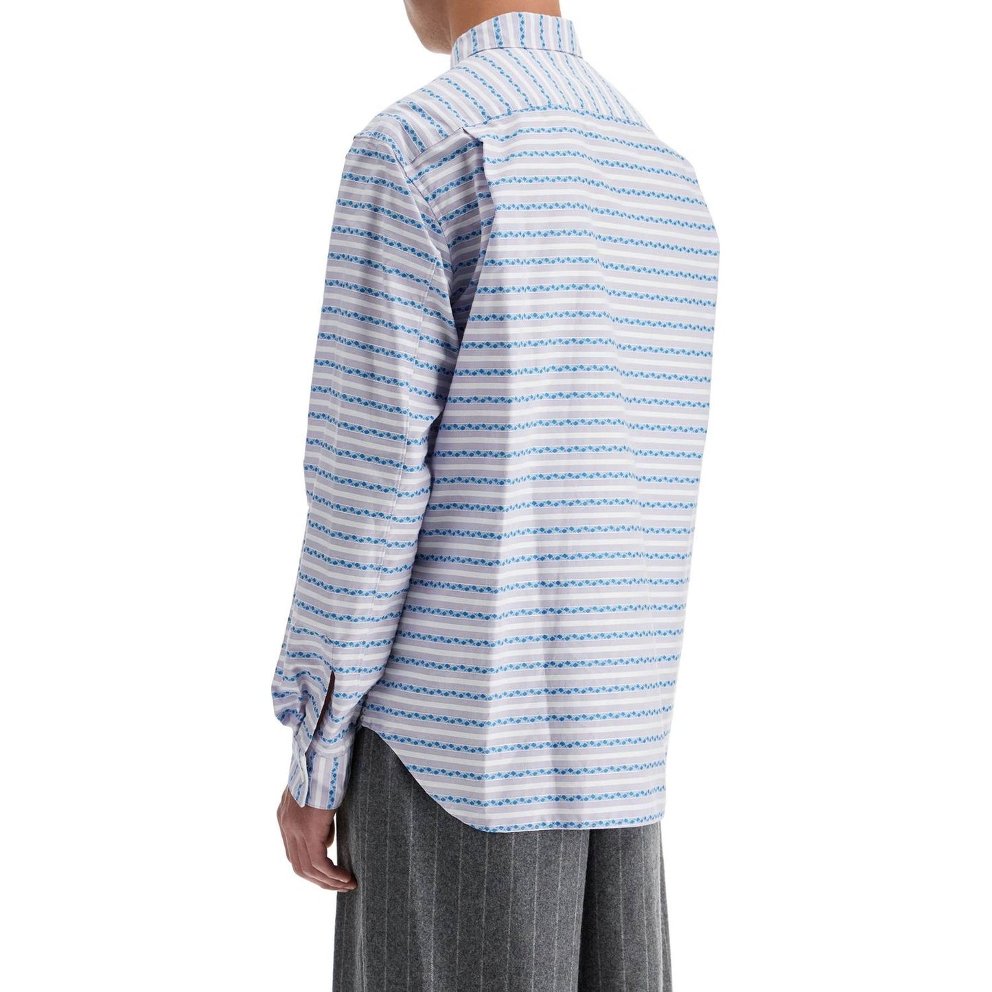 Comme Des Garcons Homme Plus jacquard shirt with sequ Shirts Comme Des Garcons Homme Plus