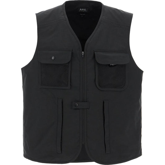 A.P.C. "alban technical fabric vest for