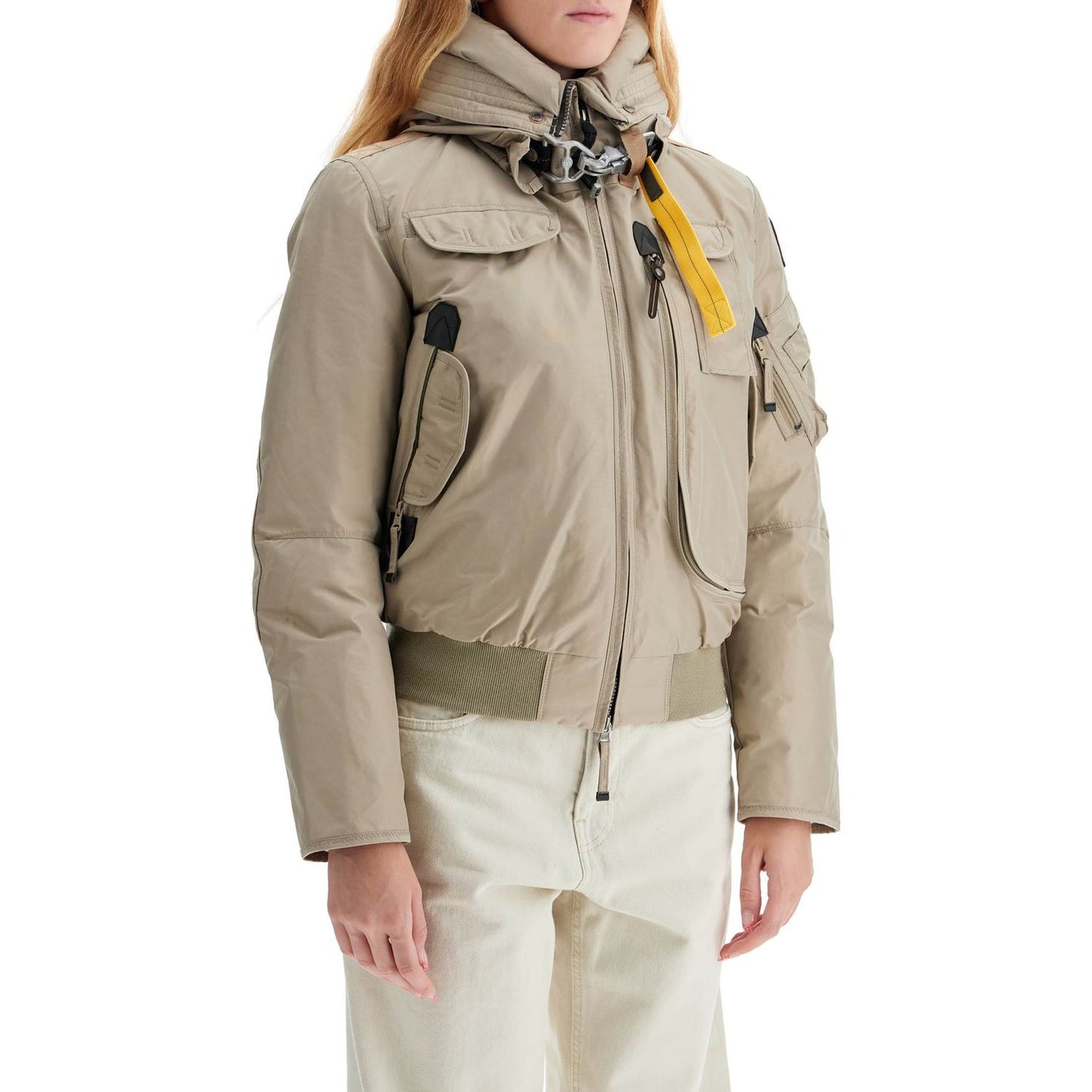 Parajumpers gobi bomber jacket in oxford nylon Jackets Parajumpers